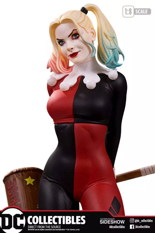 DC Cover Girls Harley Quinn Statue Unveiled By DC Collectibles