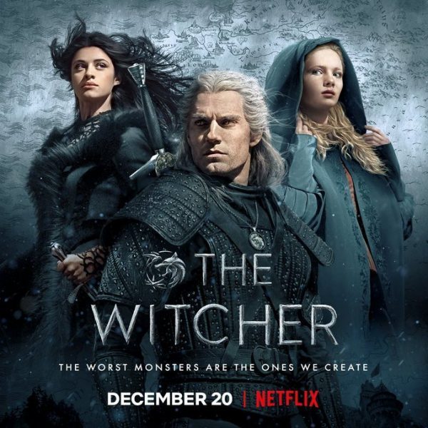 New poster for The Witcher showcases Geralt of Rivia, Yennefer and Ciri