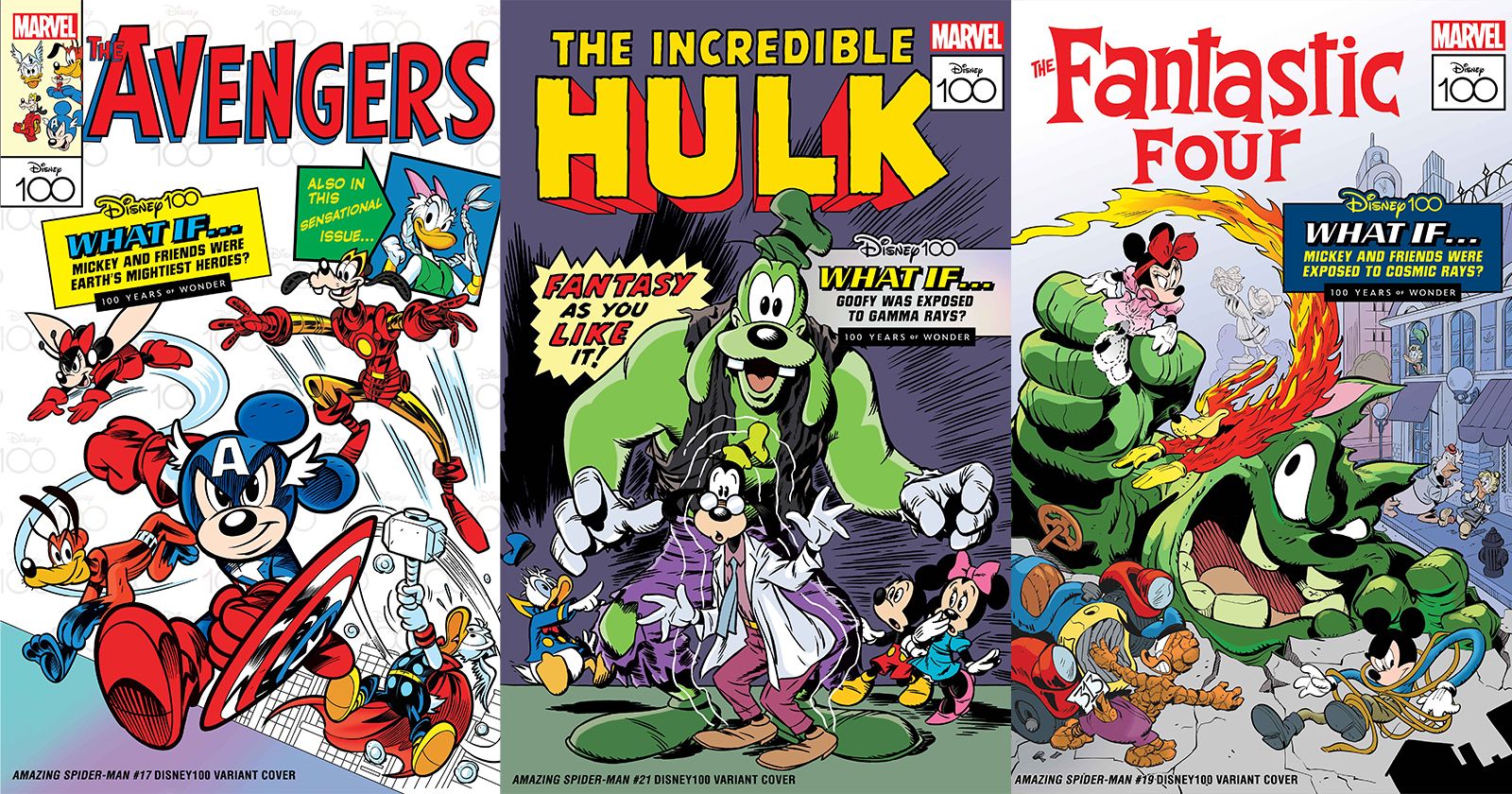 Marvel to celebrate Disney's 100th anniversary with variant covers
