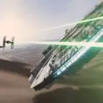 star wars the force awakens millennium falcon