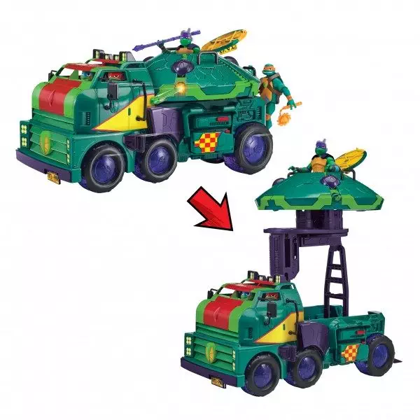 Rise of the teenage mutant ninja turtles sale turtle tank vehicle