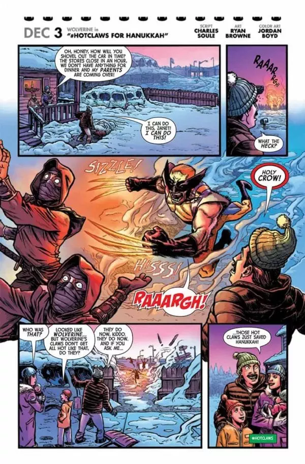 Preview Of The Merry X Men Holiday Special 1