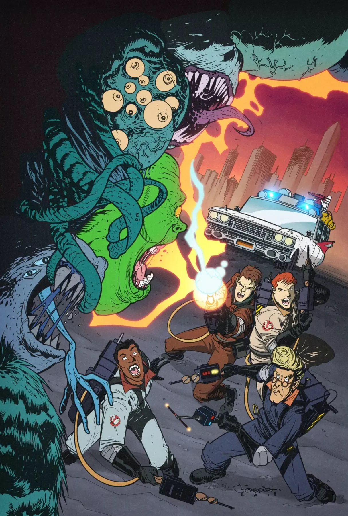 Vault 35 GHOSTBUSTERS DEVIATIONS SUBSCRIPTION VARIANT ONE SHOT  NM IDW 