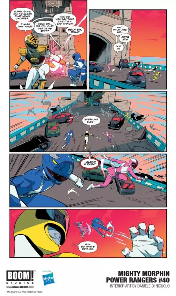 Necessary Evil Begins In First-look Preview Of Mighty Morphin Power ...