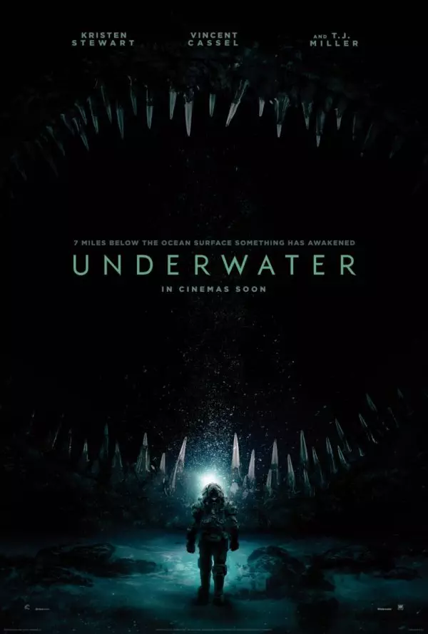 New poster for Kristen Stewart-headlined sci-fi thriller Underwater