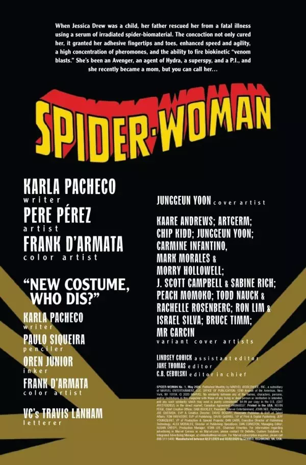 Comic Book Preview - Spider-Woman #1