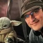 Baby Yoda And Robert Rodriguez The Mandalorian