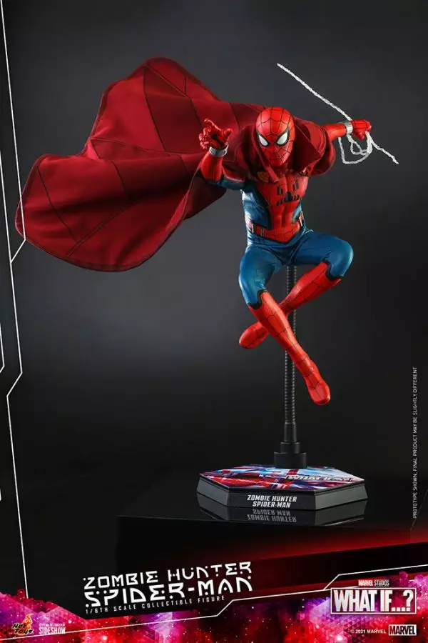 Zombie Hunter Spidey Sixth Scale Figure by Hot Toys