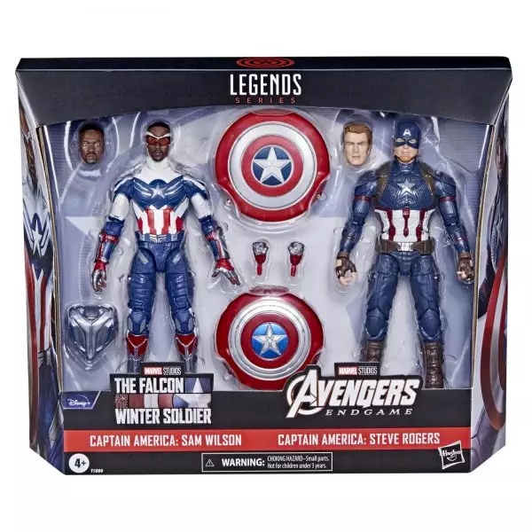 MARVEL - Captain America - Figurine Marvel Legends 20Th Anniversary :  : Figurine Hasbro Marvel