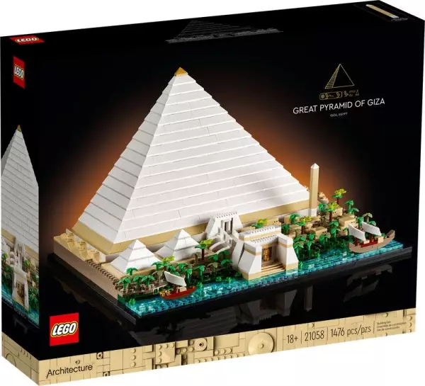 The Great Pyramid of Giza joins LEGO's Architecture theme