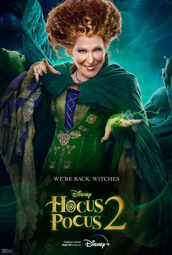 The Wicked Sanderson Sisters Return In 'Hocus Pocus 2' On Disney+