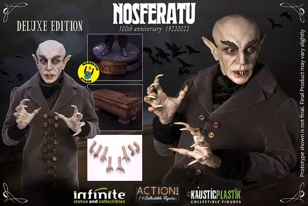 Nosferatu's 100th anniversary celebrated with Count Orlok deluxe sixth scale figure