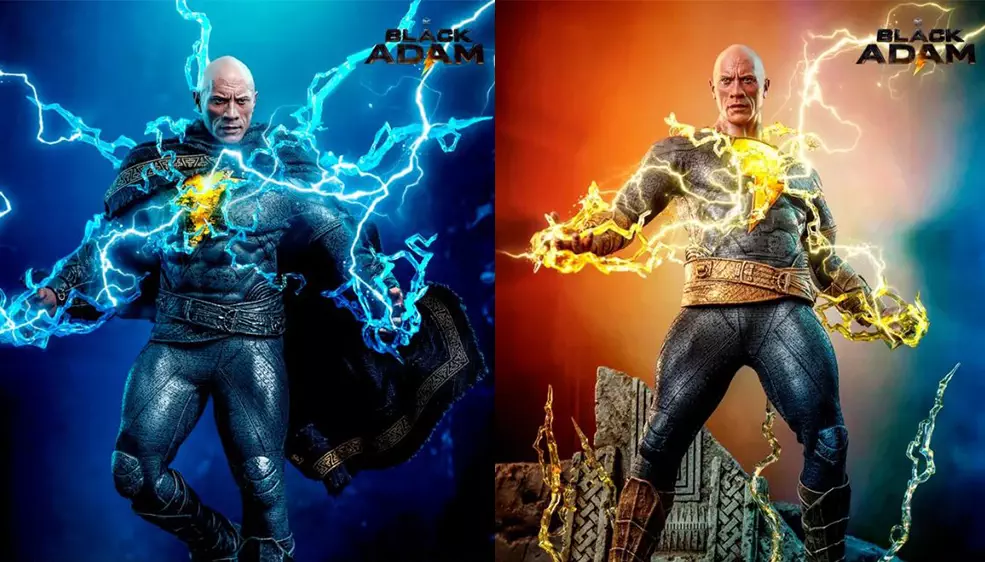 Hot Toys unveils Black Adam sixth scale collectible figures