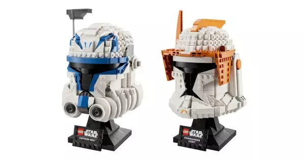 Captain Rex and Clone Commander Cody join LEGO's Star Wars Helmet ...