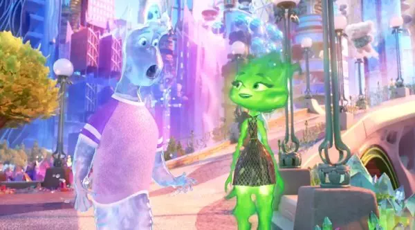 Disney-Pixar’s Elemental clip introduces Ember and Wade