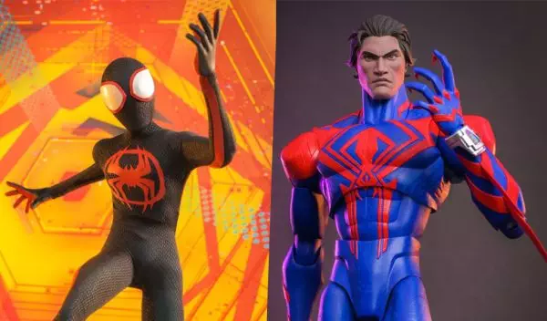 Hot Toys unveils Miles Morales and Spider-Man 2099 sixth scale figure from Spider-Man: Across the Spider-Verse