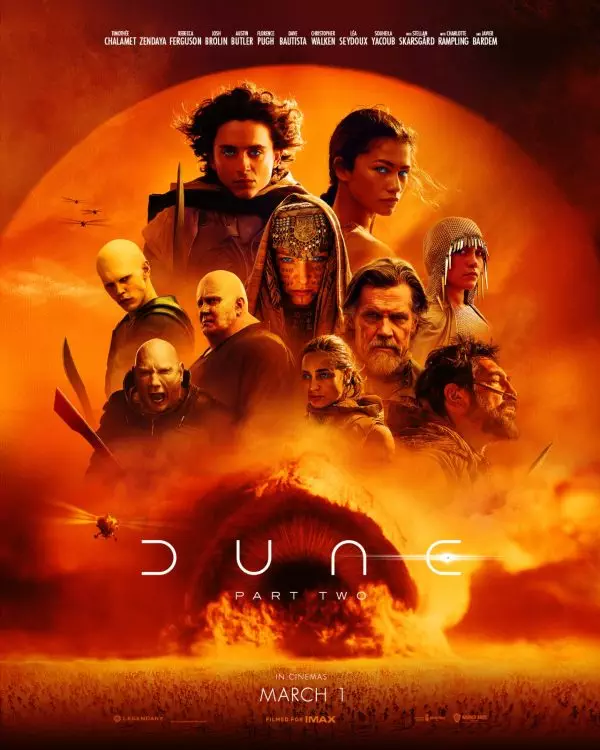 Dune Part Two unveils new posters, TV spot and featurette