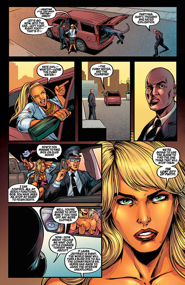 Sheena Queen of the Jungle Cenozoic Comic Book Preview