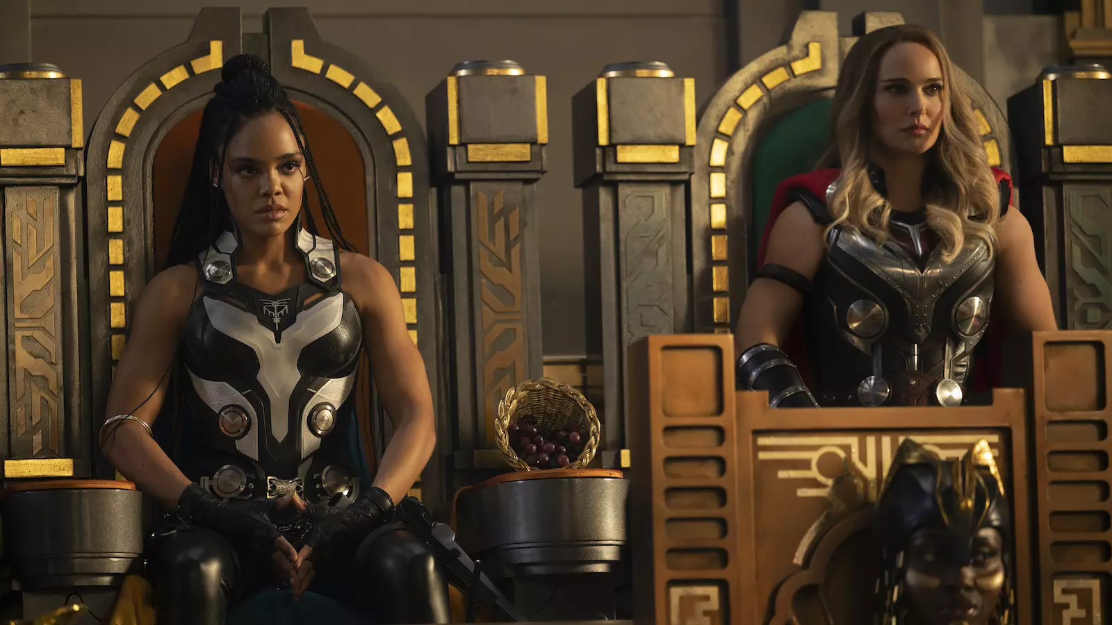 Thor: Love and Thunder image features King Valkyrie and Mighty Thor