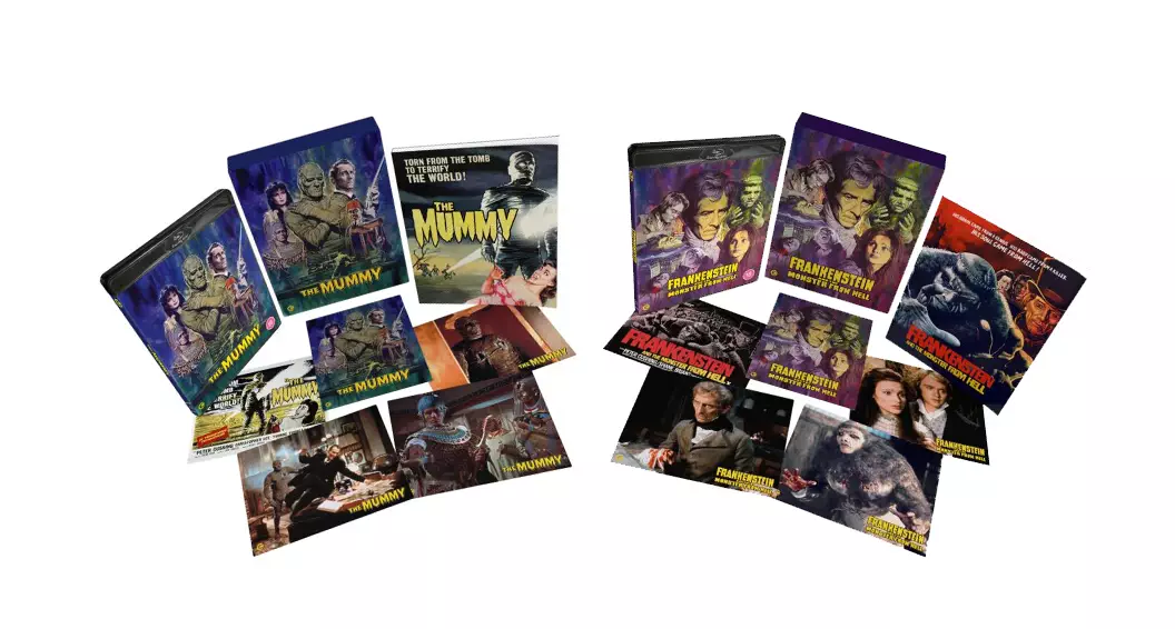 Hammer classics The Mummy and Frankenstein and The Monster From Hell receiving new limited edition Blu-ray releases