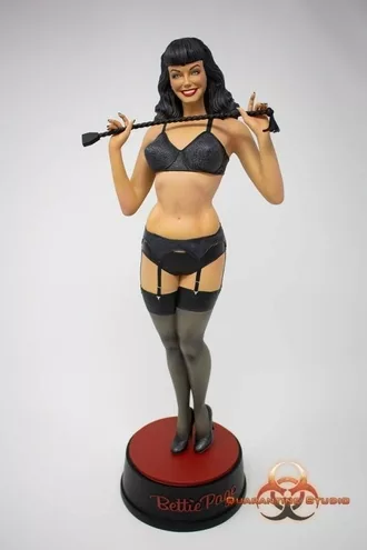 Quarantine Studio unveils new Bettie Page collectible statue