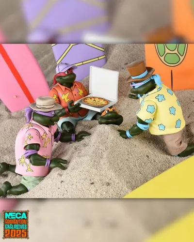 Teenage Mutant Ninja Turtles Bodacious Beach Bros. SDCC