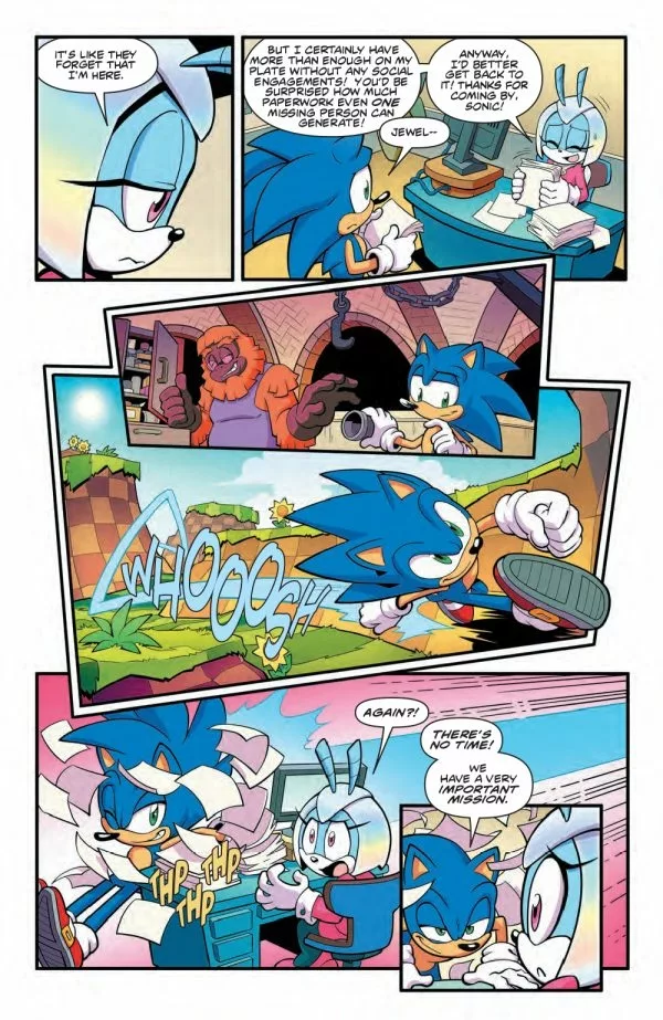 IDW Endless Summer Sonic the Hedgehog 1 Comic Book Preview