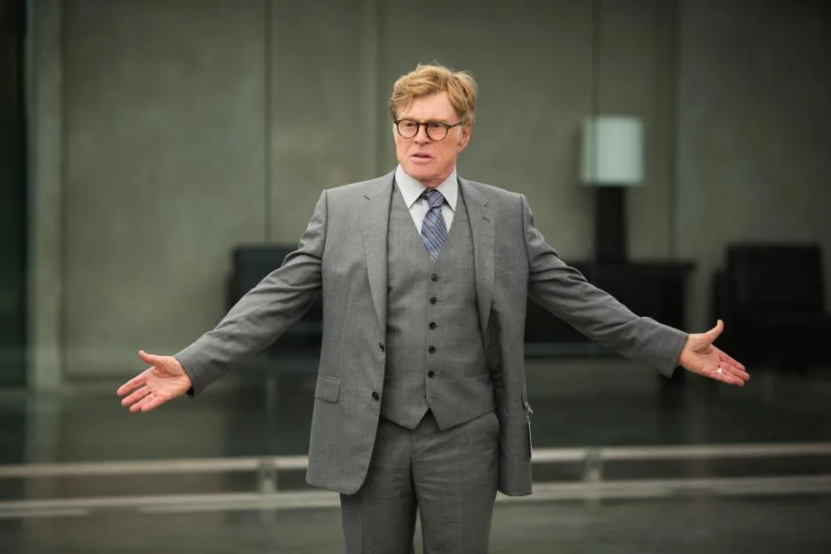 Robert Redford as Winter Soldier tribute