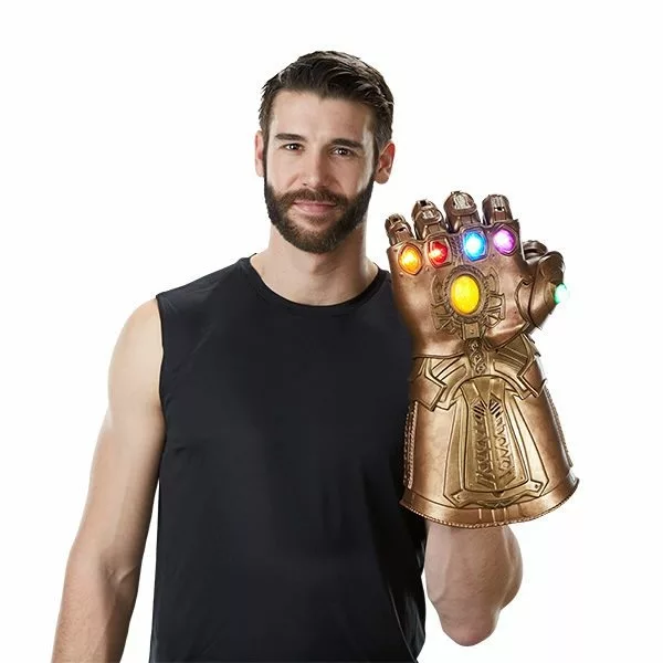 hasbro avengers infinity war marvel legends replica thanos infinity gauntlet