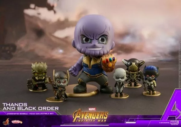Hot Toys Avengers Infinity Wars Thanos and Black Order Cosbaby 