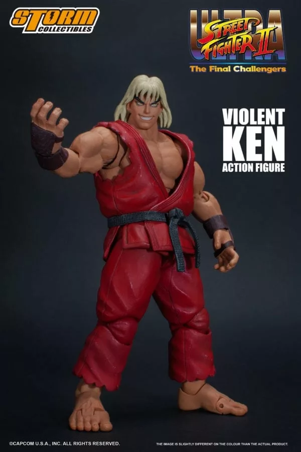 The Final Challengers KEN Details about   Storm Collectibles Ultra Street Fighter II 