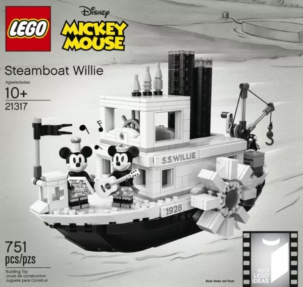 LEGO® 21317 Steamboat Willie IDEAS 