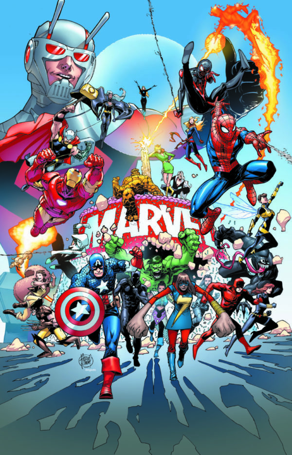 Marvel Unveils 80th Anniversary Commemorative Artwork