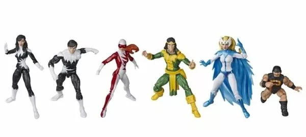 Exclusive 6 Figures with Premium Design Marvel Classic Hasbro Legends Series Toys 6 Collectible Action 6 Pack Alpha Flight 6 Pack for Kids Ages 4 & Up