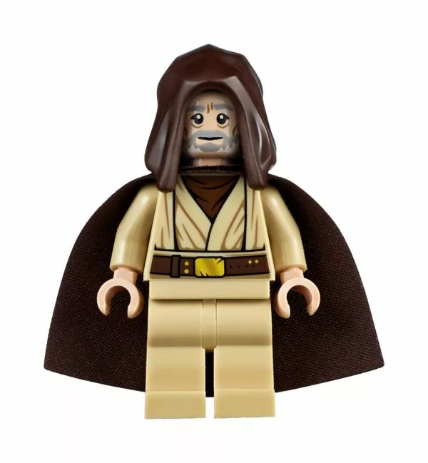 Lego Star Wars Obi-wan Kenobi Minifigura con Cabo De Set 75246 2019 