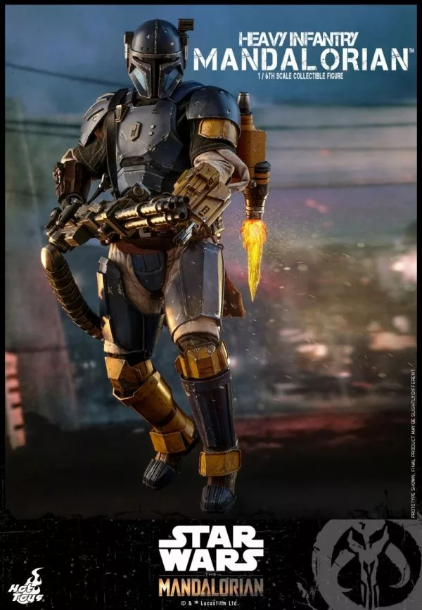 hot toys heavy mandalorian