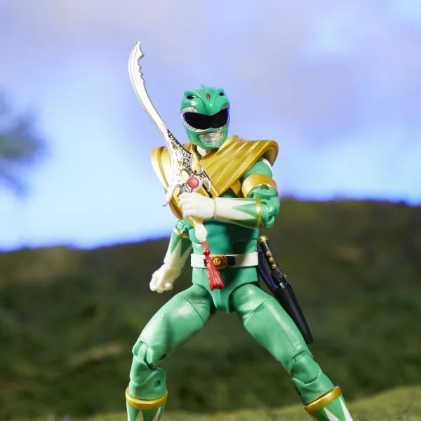 Mighty Morphin Power Rangers CUSTOM 6" Action Figure Green Ranger Putty