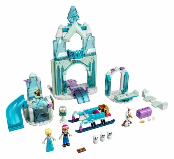 elsa frozen lego castle instructions