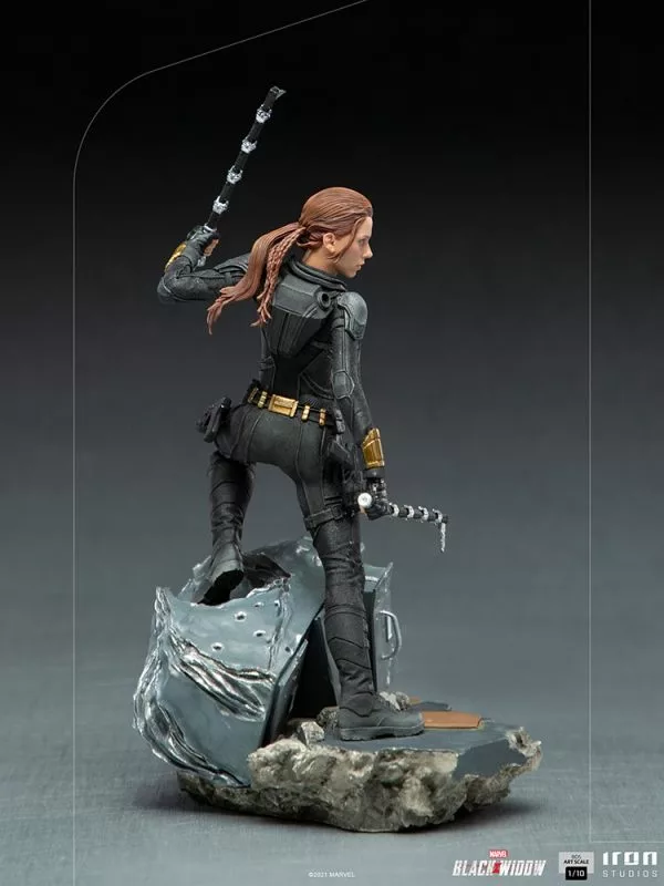 Marvel Avengers Black Widow Agent Natasha Romanoff Statue Figure By Crazy Toys 