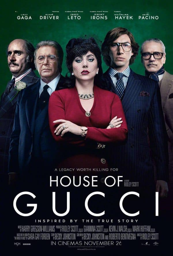 Gucci starring Lady Gaga