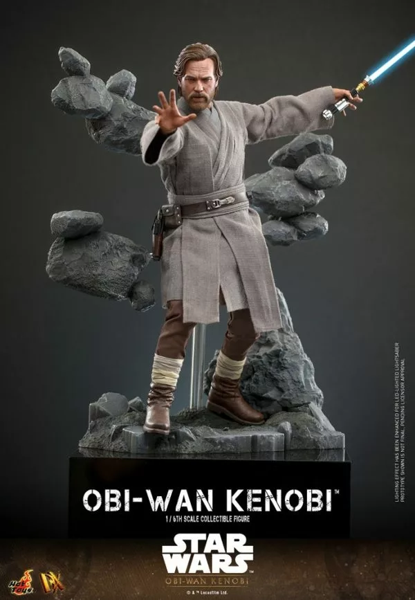 Hot toys Star Wars OBI WAN KENOBI MMS478-1/6th scale baby luke 