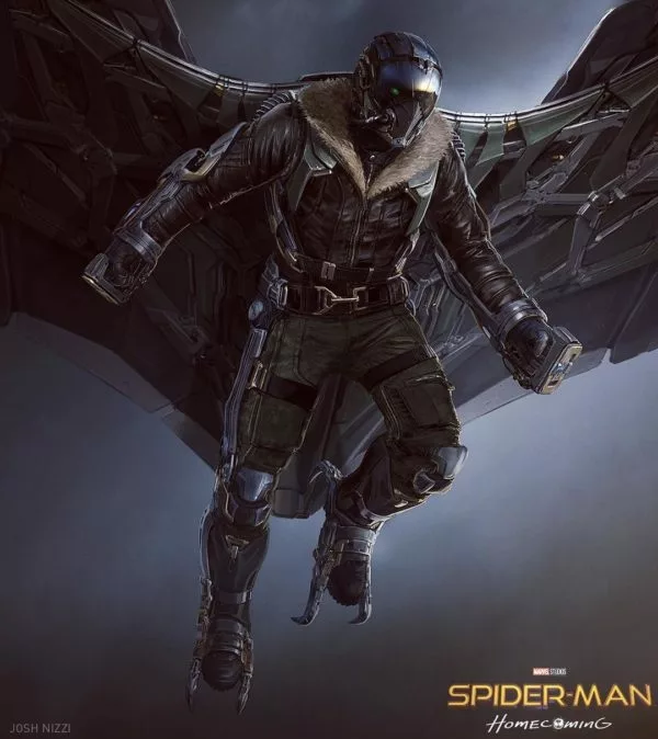 Spider-Man: Homecoming concept art showcases The Vulture