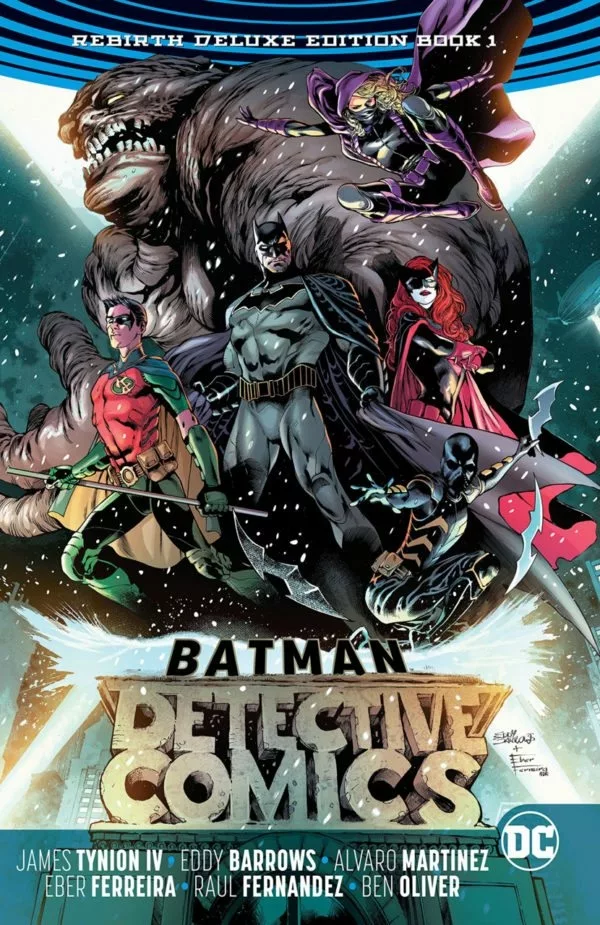 Comic Book Review - Batman - Detective Comics: The Rebirth Deluxe Edition  Book 1
