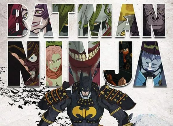 Watch the opening scene from anime film Batman Ninja