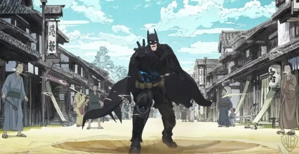 Watch the opening scene from anime film Batman Ninja
