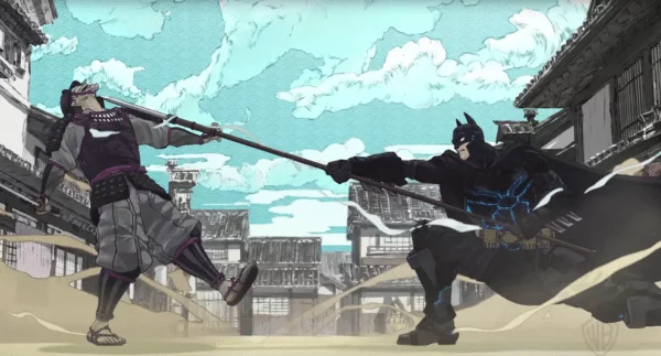 The Dark Knight battles Joker Samurai in Batman Ninja clip