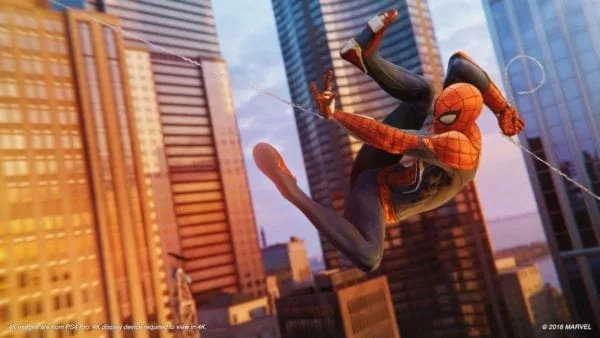New screenshots from the Spider-Man video game swing online