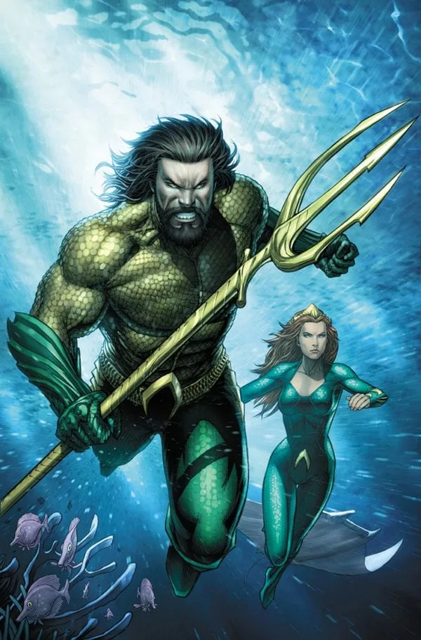 DC Comics unveils Aquaman movie variant covers