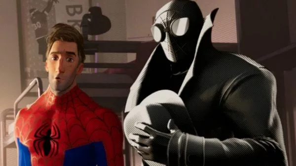 Spider-Man: Into the Spider-Verse featurettes showcase Jake Johnson's Peter  Parker and Nicolas Cage's Spider-Man Noir