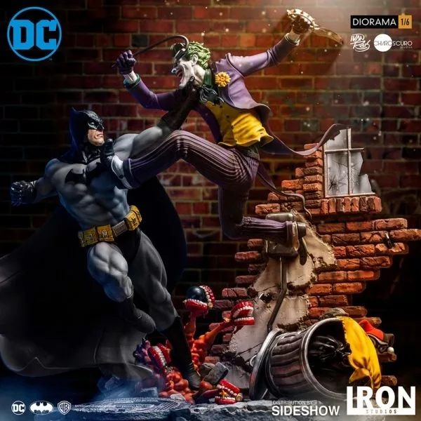 Batman vs. The Joker diorama incoming from Iron Studios